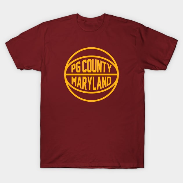 PG COUNTY - STREETBALL T-Shirt by LILNAYSHUNZ